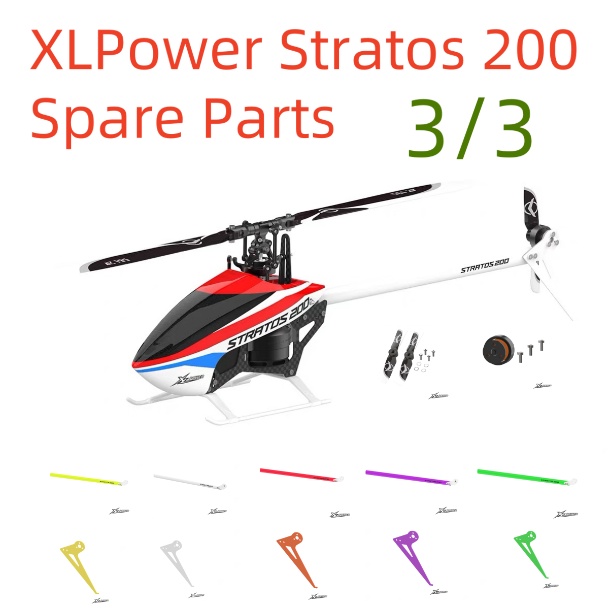 Rc Helicopter Coaxial - Części zamienne do helikoptera XLPower Stratos