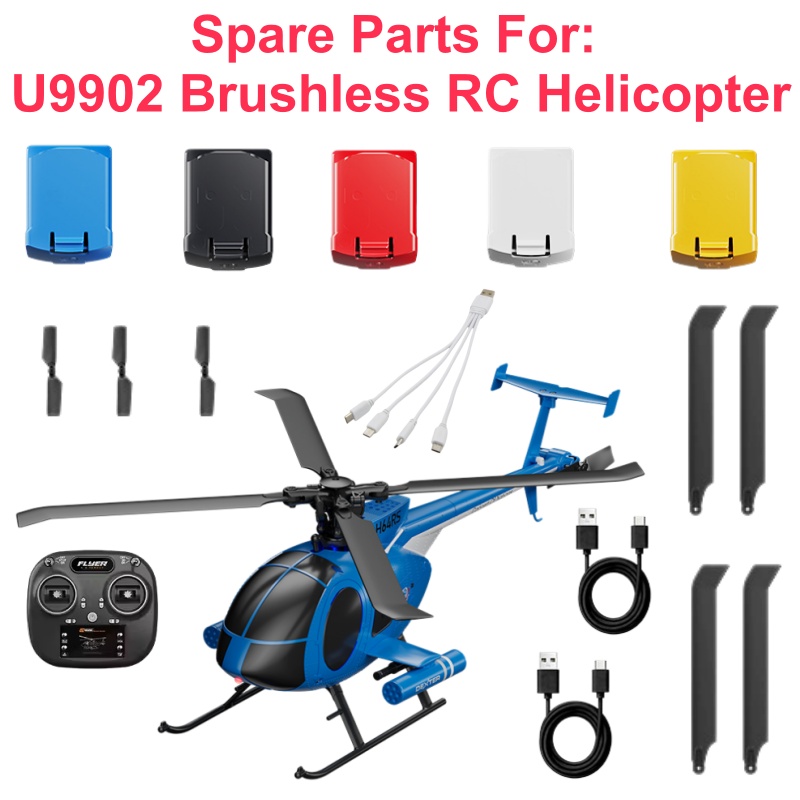 Rc Helicopter Coaxial - U9902 Bezszczotkowy helikopter RC z optycznym