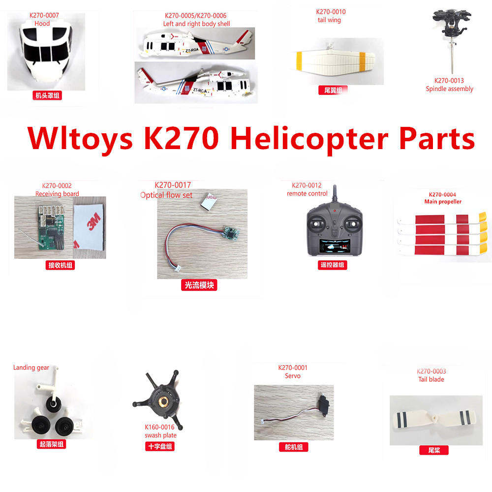 Rc Helicopter Coaxial - Części zamienne do helikoptera RC Wltoys