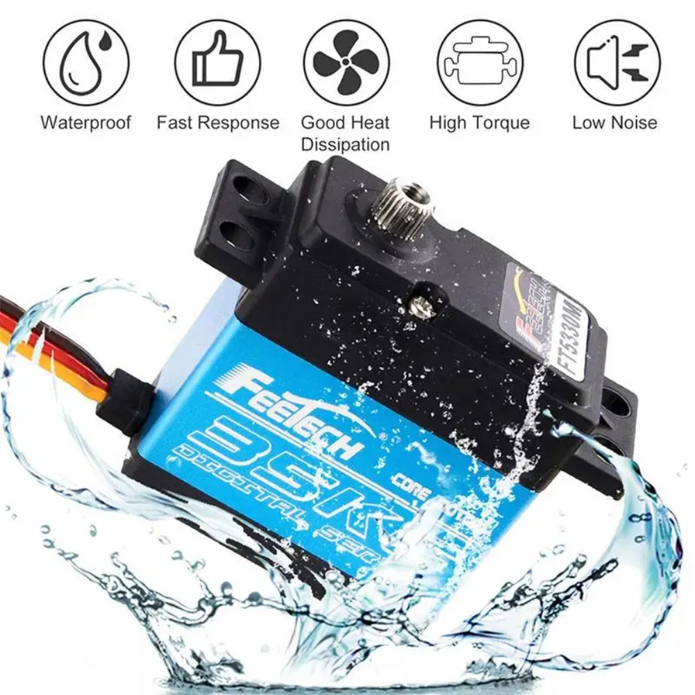 FEETECH FT5330M 35KG Serwo Cyf – Rc Helicopter Servo recenzja i cena