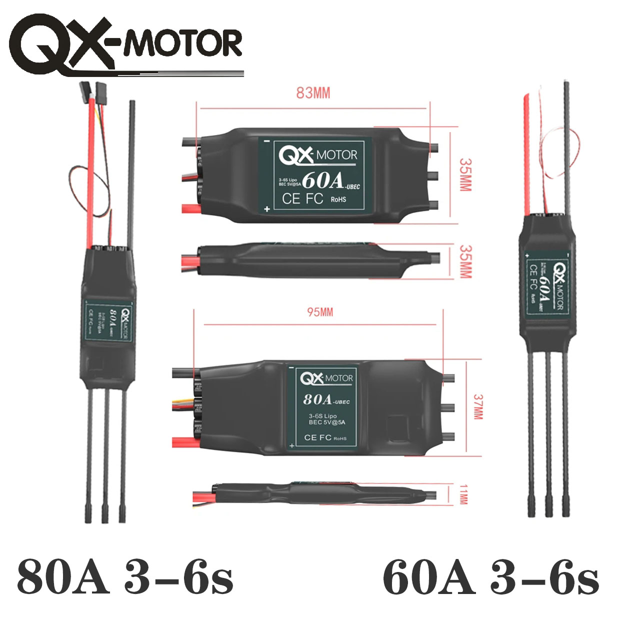 QX-MOTOR 70mm wentylator kanał – Rc Helicopter Blade recenzja i cena